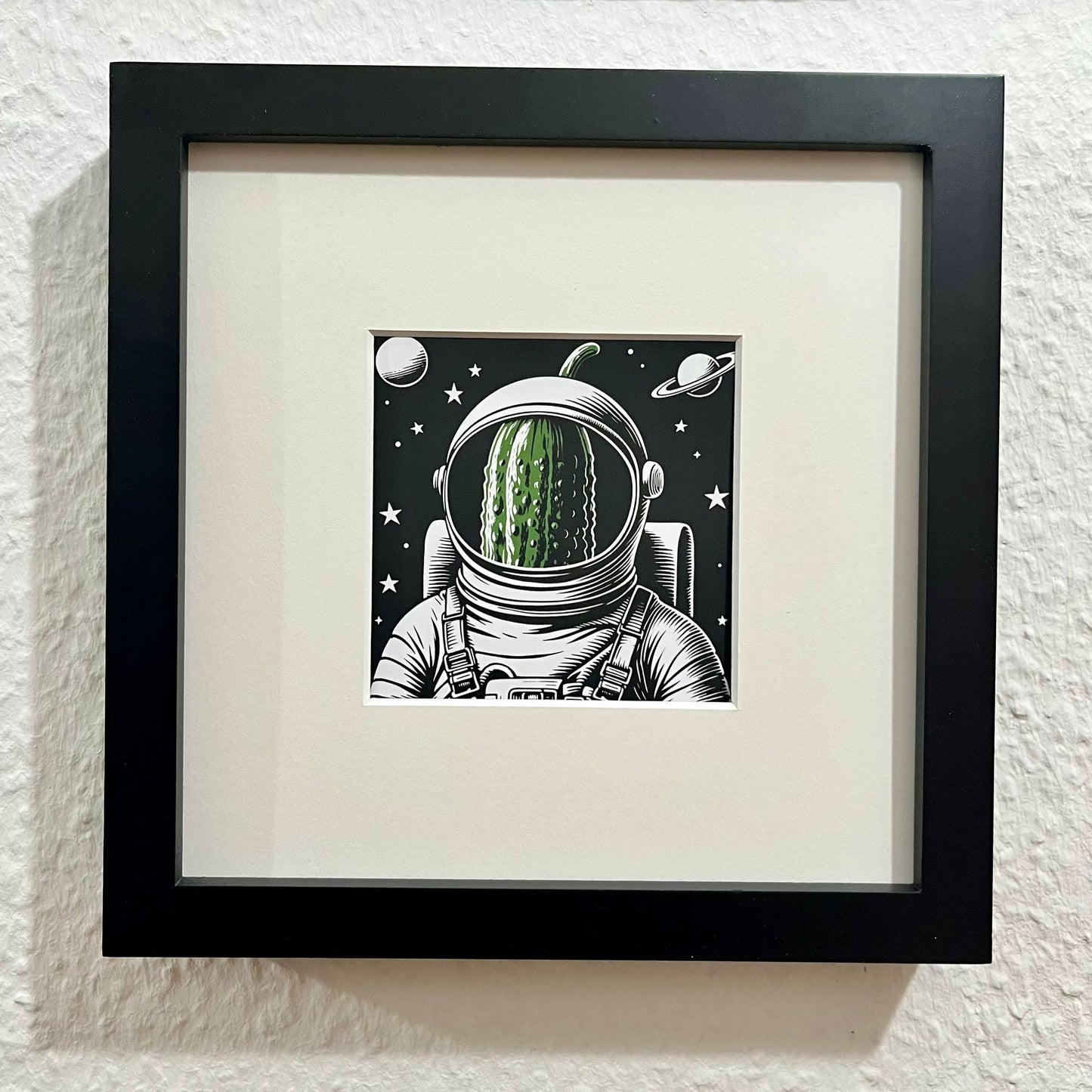 Digital Art - Astronautengurke