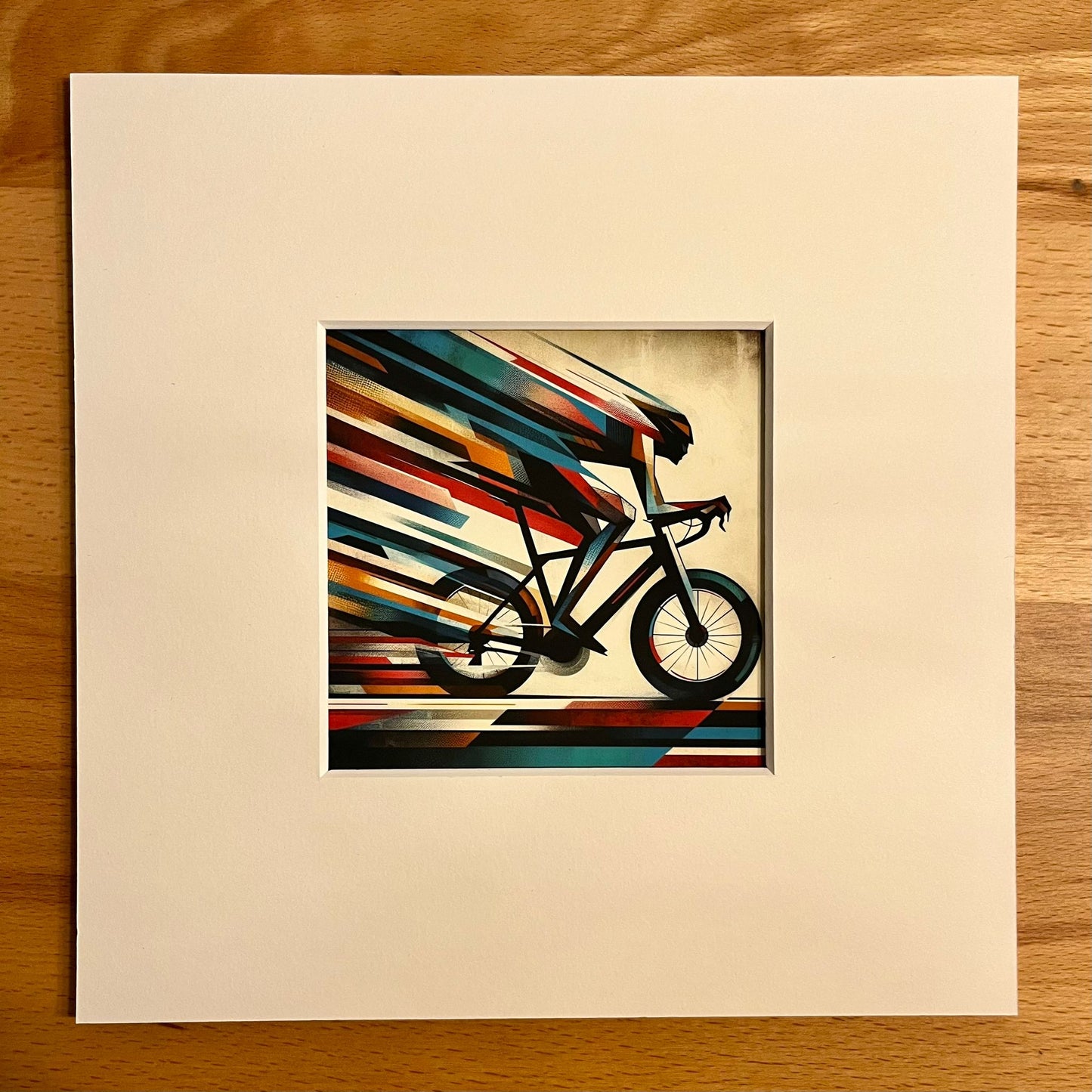 Digital Art - Radfahrer 4