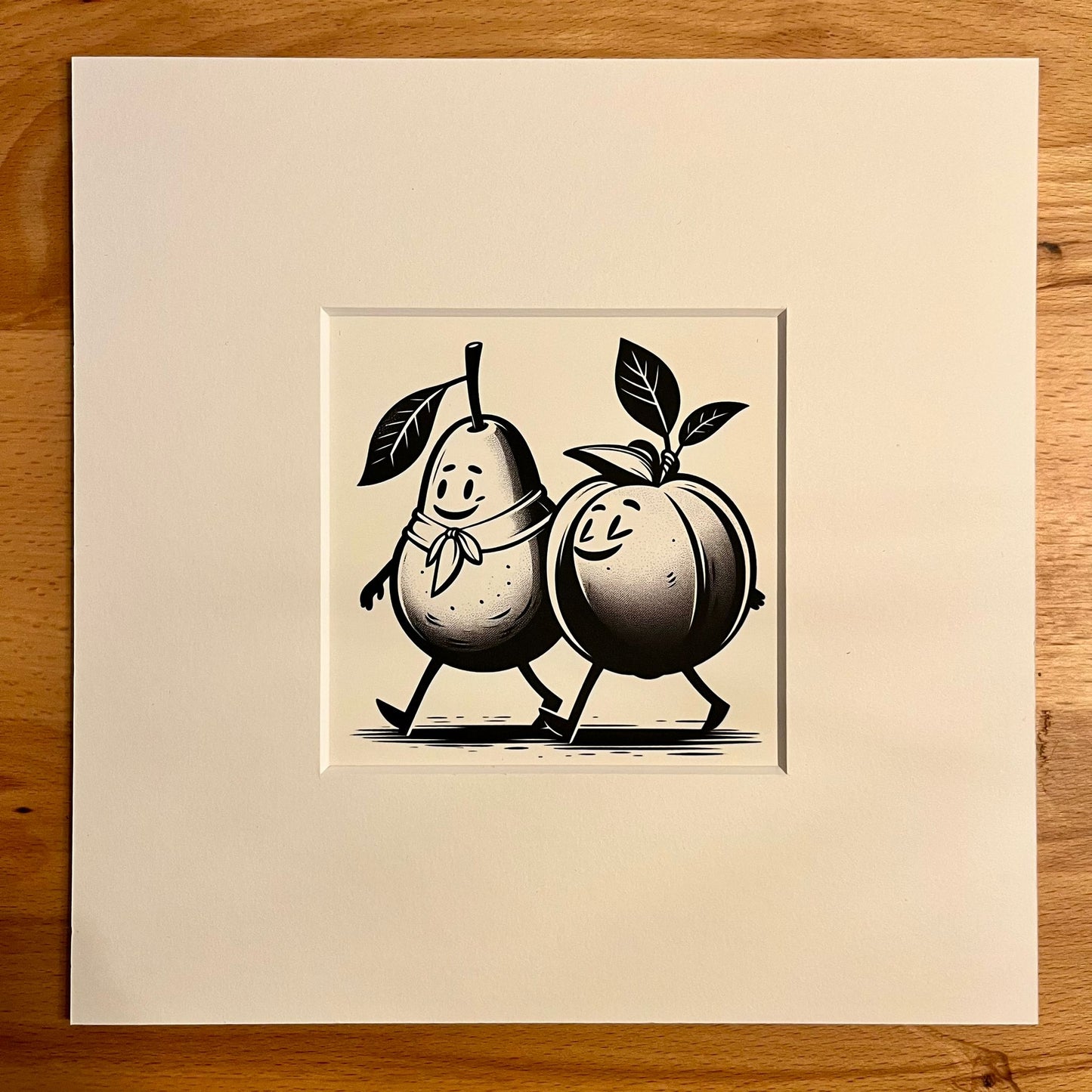 Digital Art - Peaches & Pears